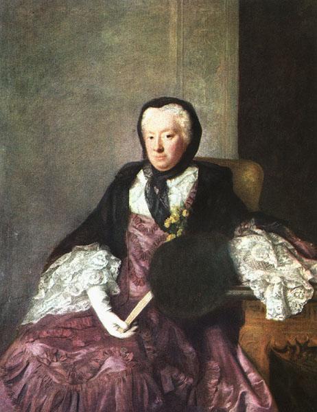 Allan Ramsay Mrs Martin oil painting picture